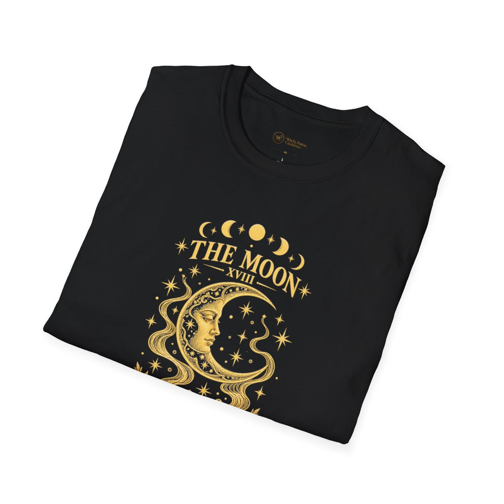 The Moon XVIII | Moon Phase Tarot T-Shirt