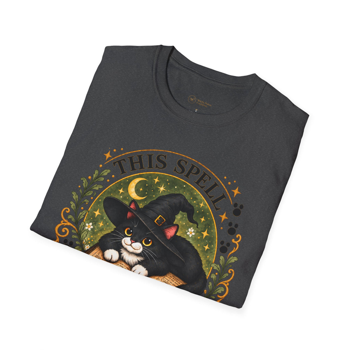 This Spell Can't Wait Tivis T-Shirt | Witchy Cat Tee