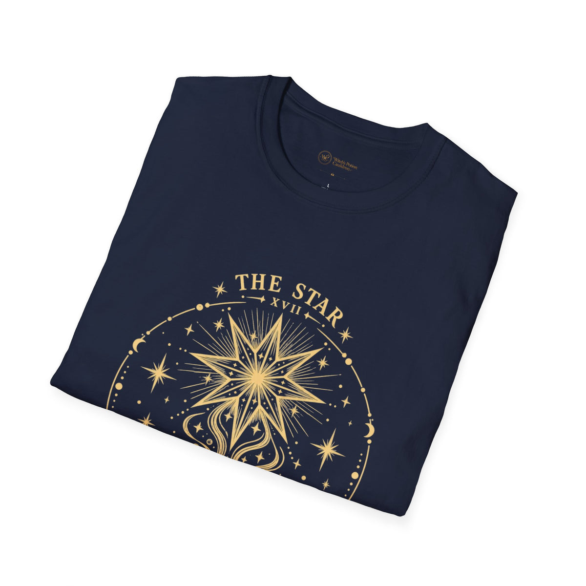 The Star XVII | Celestial Medallion Tarot T-Shirt