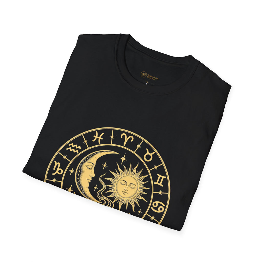 Sun & Moon Zodiac | Astrology Graphic T-Shirt