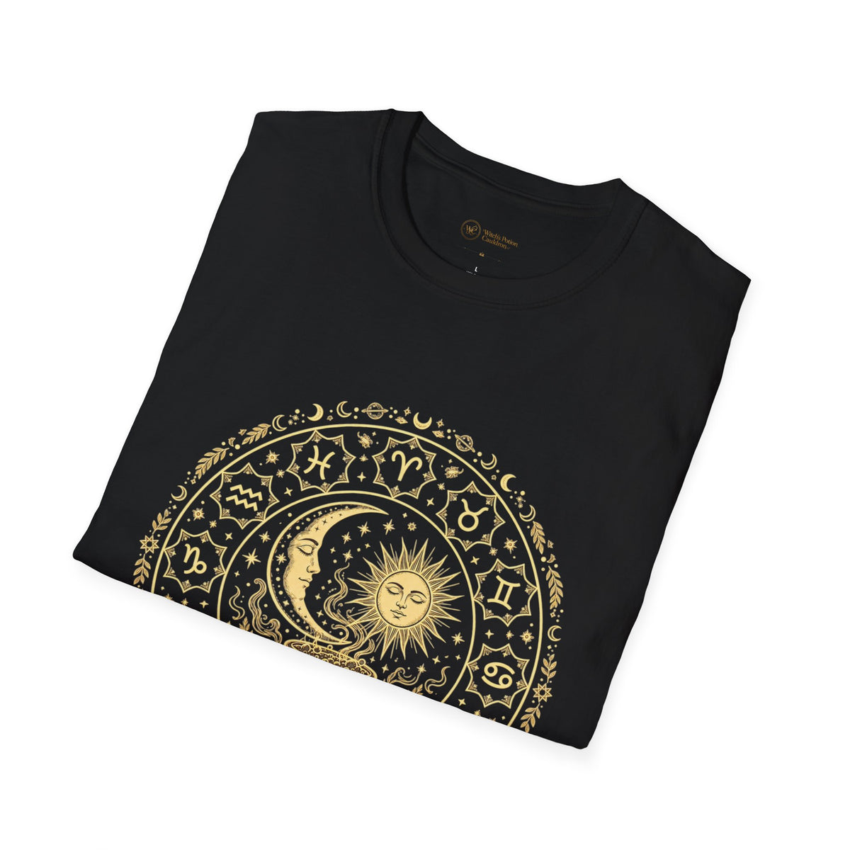 Zodiac Wheel | Ornate Astrology Graphic T-Shirt