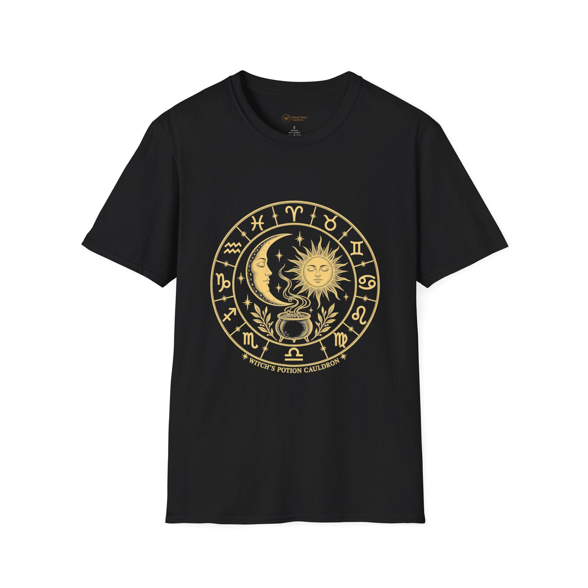 Sun & Moon Zodiac | Astrology Graphic T-Shirt