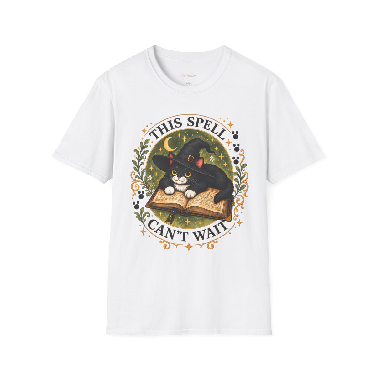 This Spell Can't Wait Tivis T-Shirt | Witchy Cat Tee
