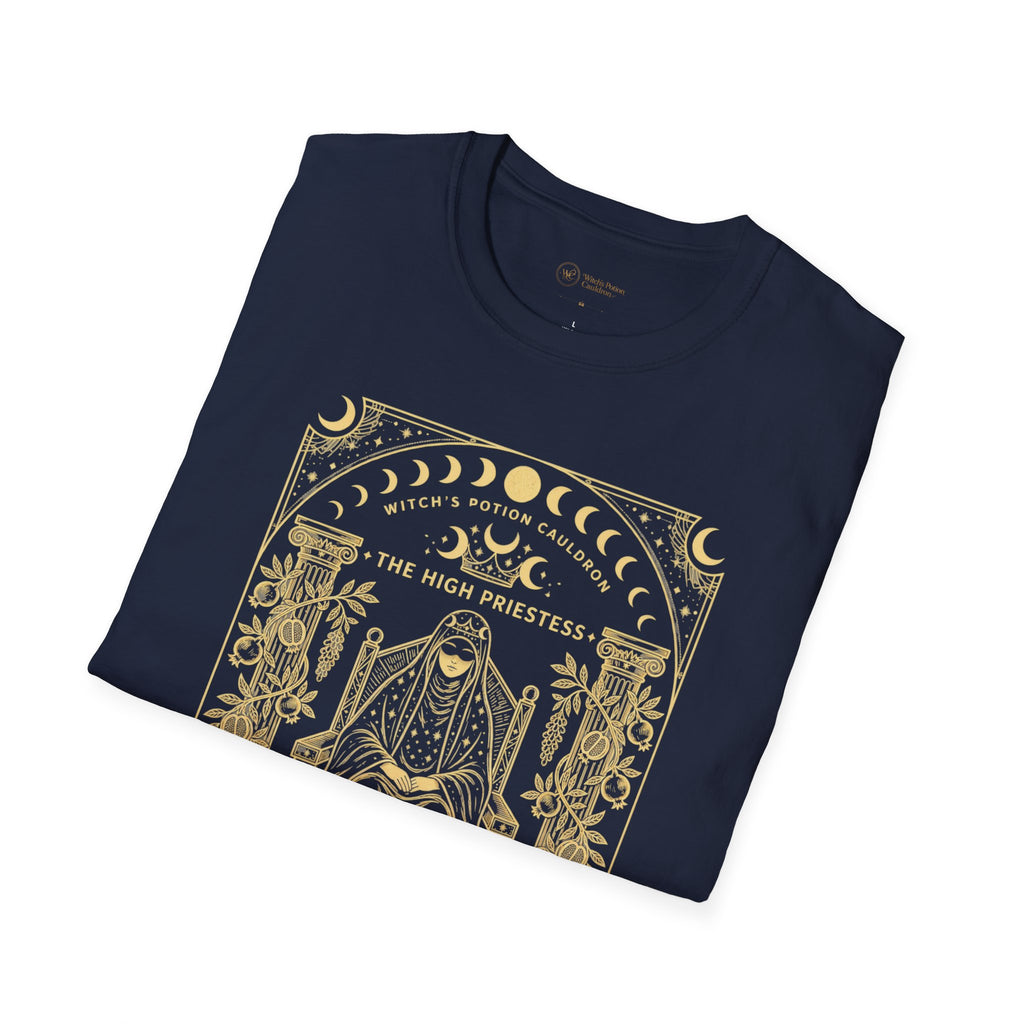 The High Priestess | Moon Phase Tarot T-Shirt