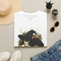 This Spell Can Wait Tivis T-shirt with witchy cat and spellbook artwork