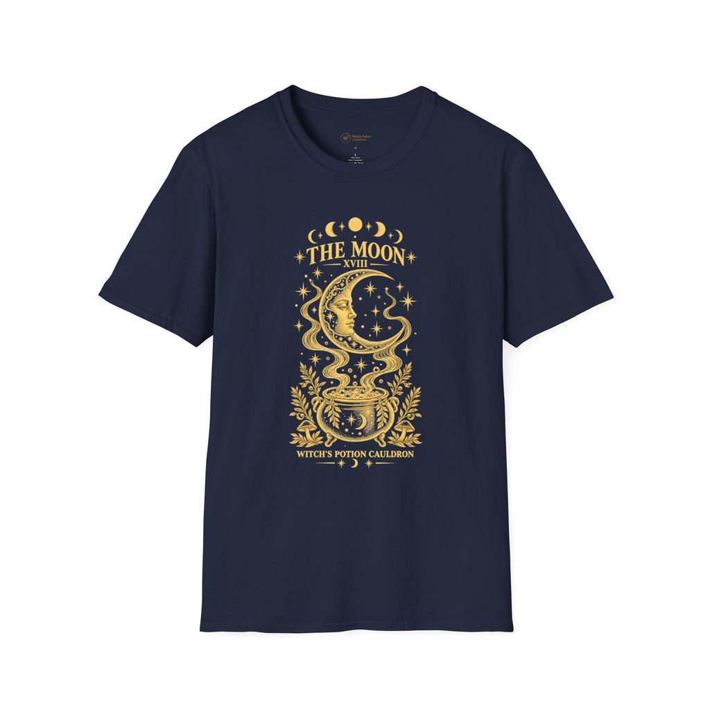 The Moon XVIII | Moon Phase Tarot T-Shirt