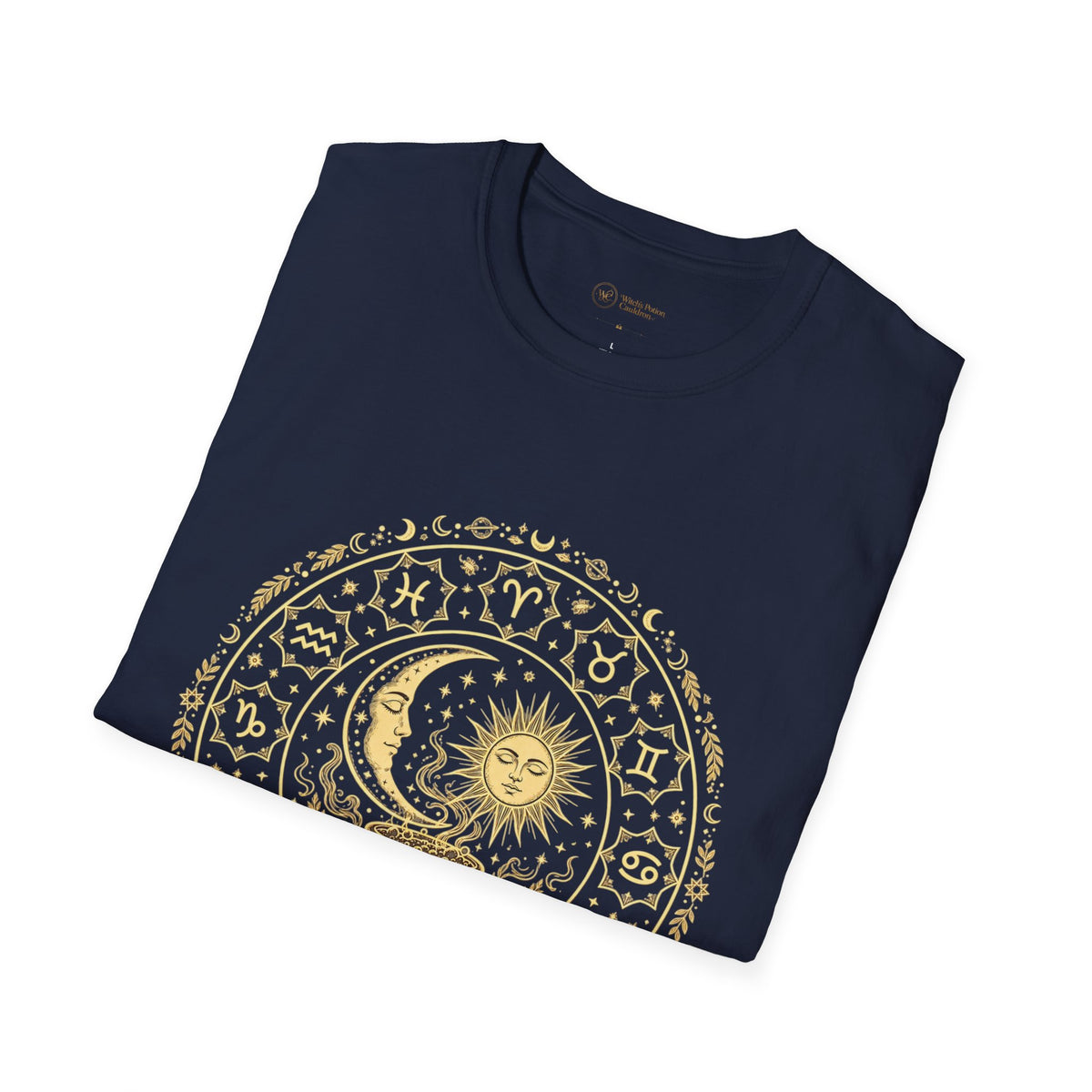 Zodiac Wheel | Ornate Astrology Graphic T-Shirt