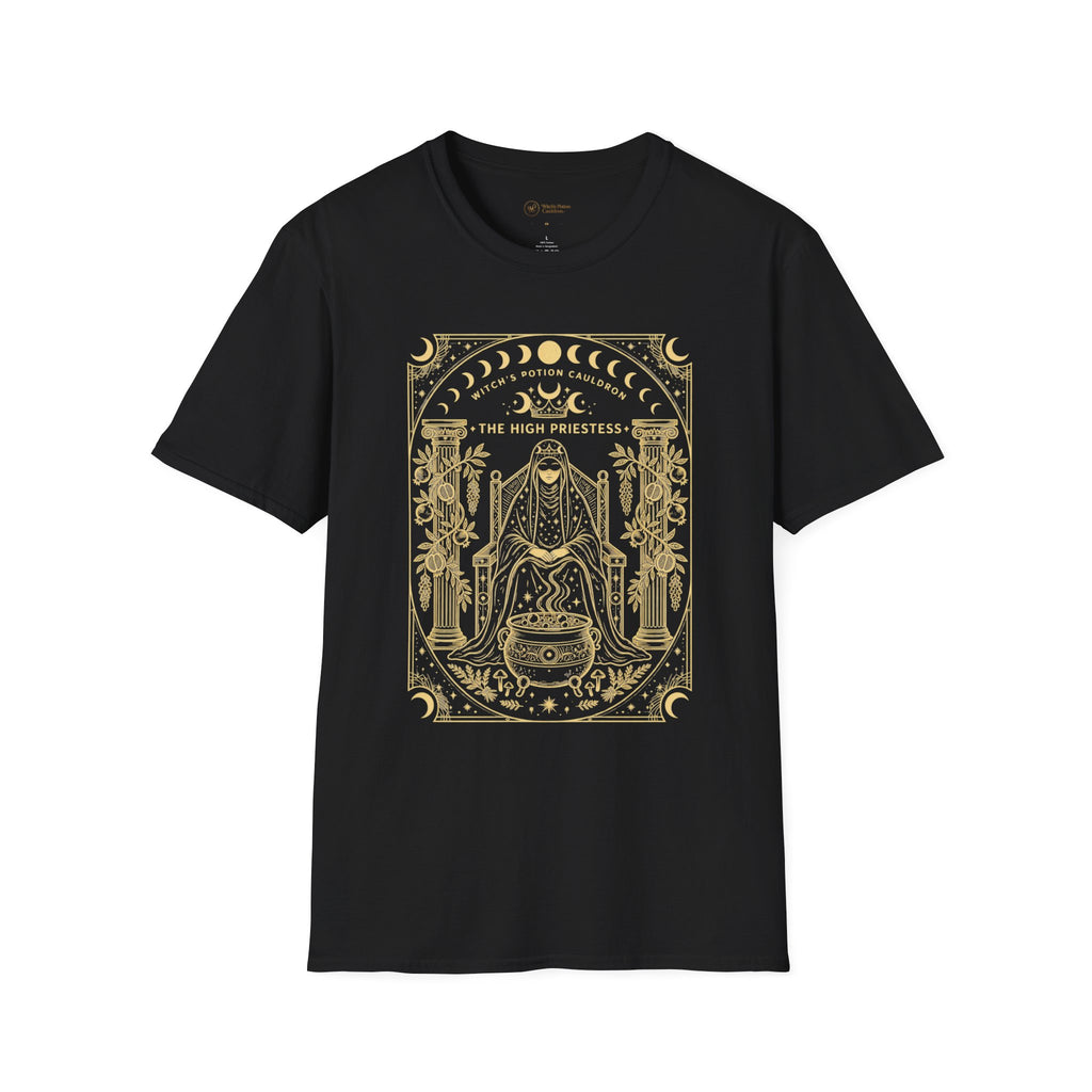 The High Priestess | Moon Phase Tarot T-Shirt