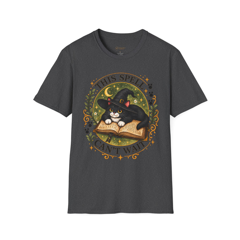 This Spell Can't Wait Tivis T-Shirt | Witchy Cat Tee