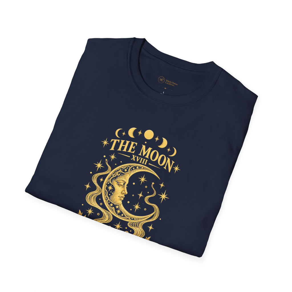 The Moon XVIII | Moon Phase Tarot T-Shirt