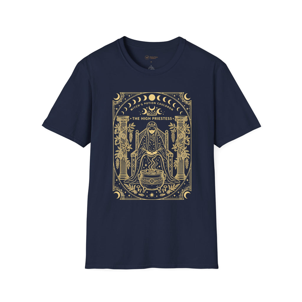 The High Priestess | Moon Phase Tarot T-Shirt