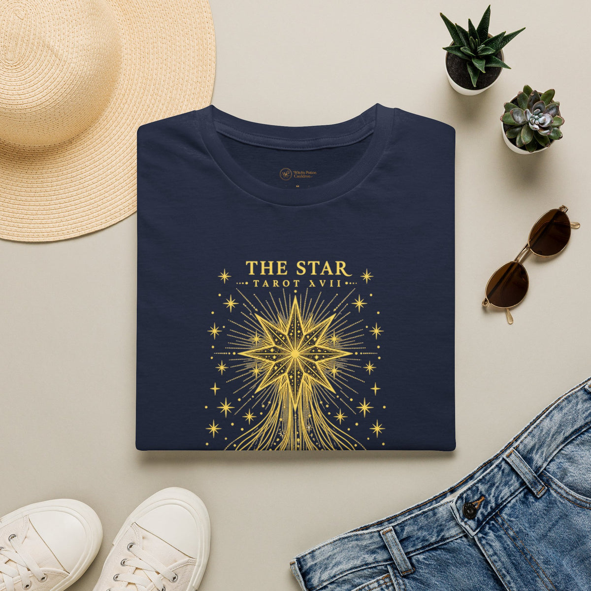 The Star XVII | Radiant Star Tarot T-Shirt