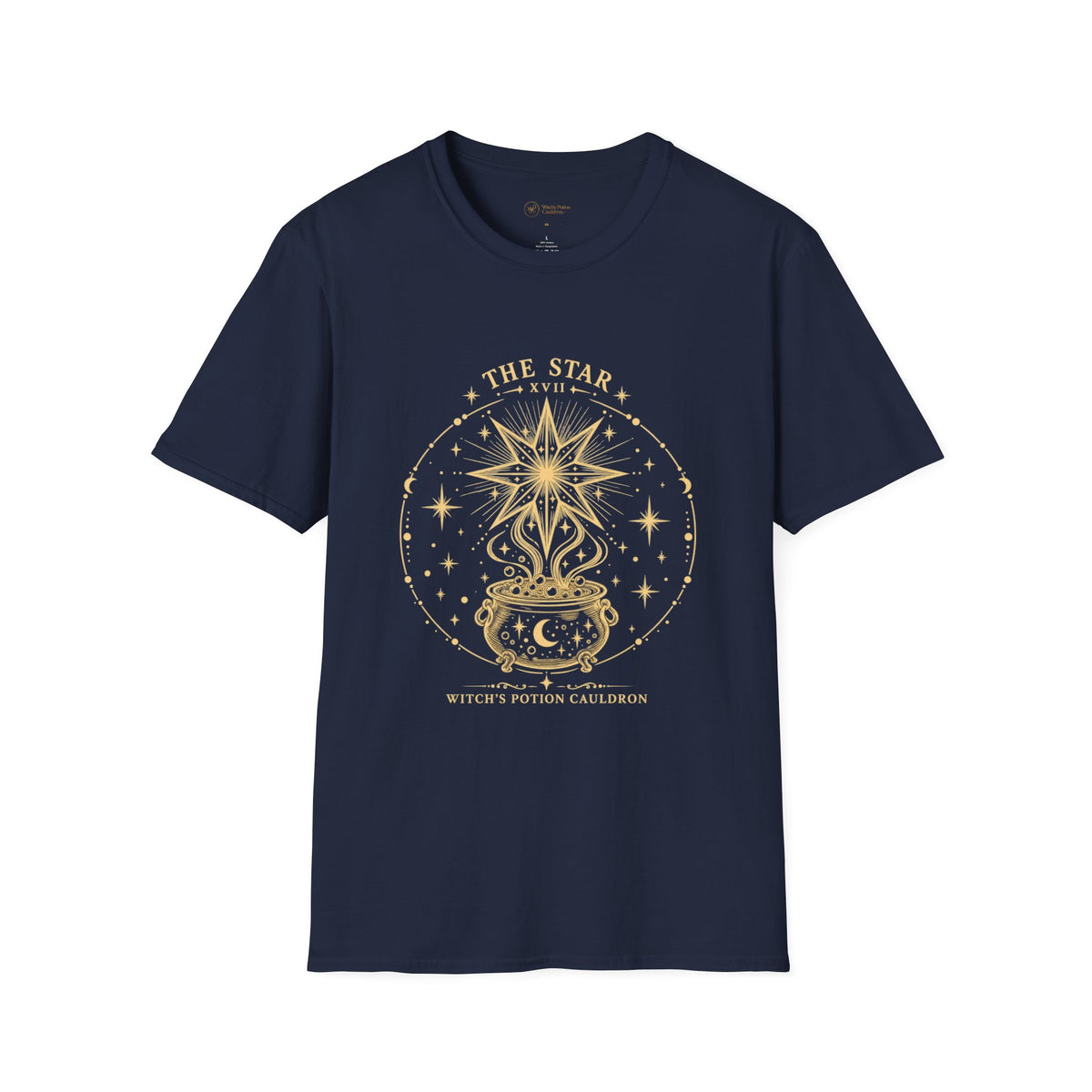 The Star XVII | Celestial Medallion Tarot T-Shirt
