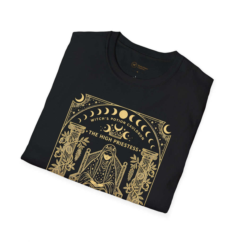 The High Priestess | Moon Phase Tarot T-Shirt