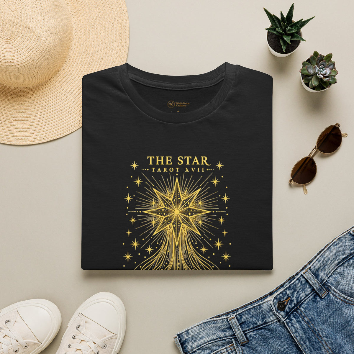 The Star XVII | Radiant Star Tarot T-Shirt