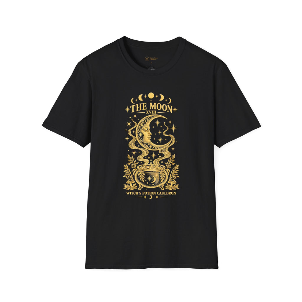 The Moon XVIII | Moon Phase Tarot T-Shirt