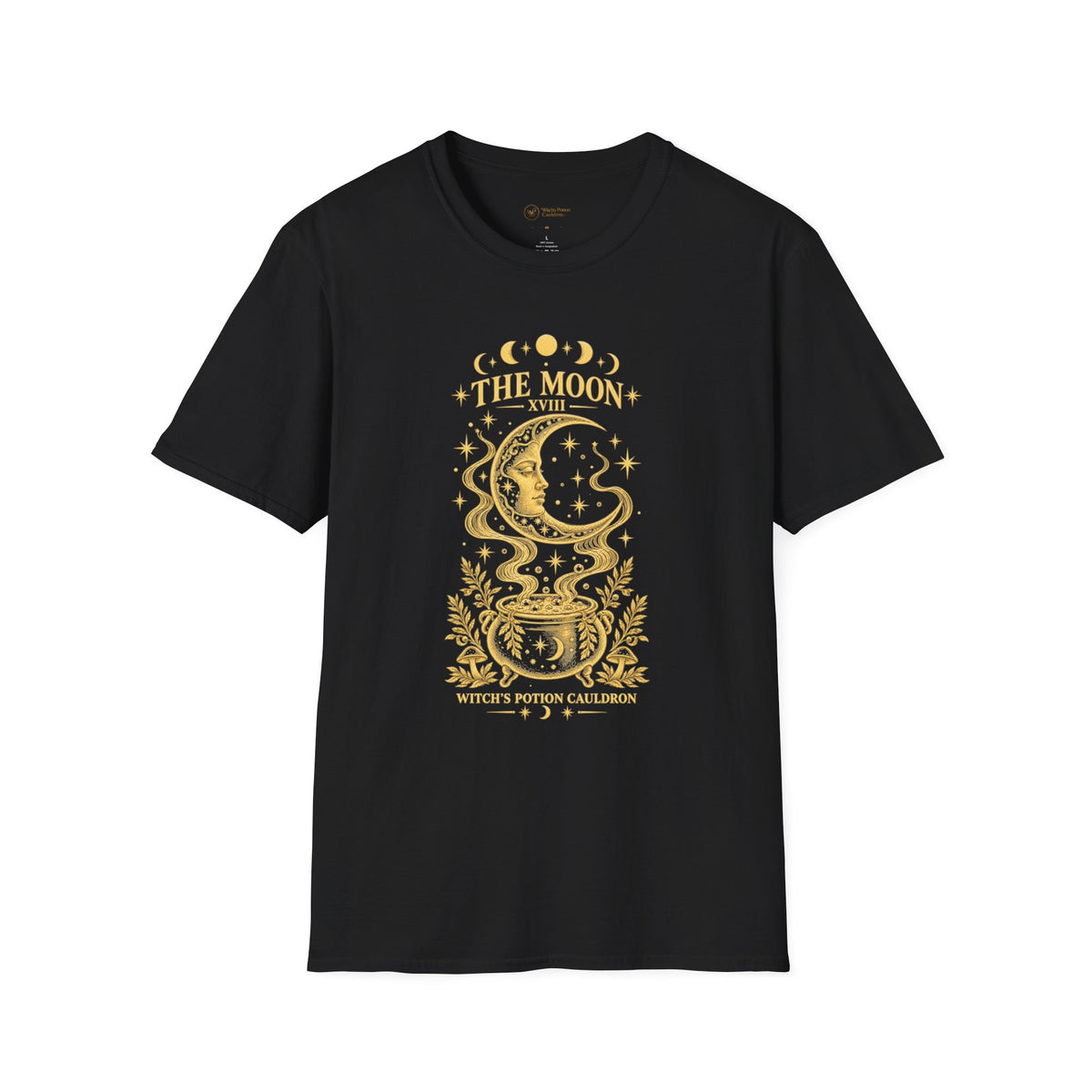 The Moon XVIII | Moon Phase Tarot T-Shirt