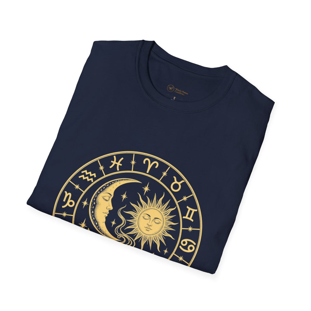Sun & Moon Zodiac | Astrology Graphic T-Shirt